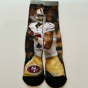 Colin Kaepernick Socks 49ers Large